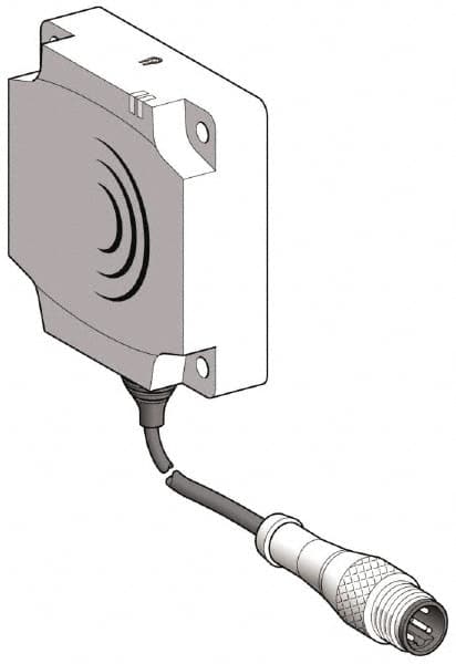 Telemecanique Sensors - NPN, PNP, NC, 40 to 60mm Detection, Flat, Inductive Proximity Sensor - 2 Wires, IP67, 24 to 240 VAC/VDC, 80mm Wide - Caliber Tooling