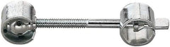 Knape & Vogt - 10-1/2" Long x 6-1/4" Wide, Steel, Tite Joint Fastener, Brace - Zinc Plated - Caliber Tooling