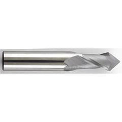 3/16" Dia. - 2" OAL - Solid Carbide - TiN - Marxman Drill - Mill SE EM - 2 FL - Caliber Tooling