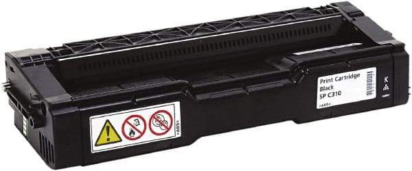 Ricoh - Black Toner Cartridge - Use with Ricoh Aficio SP C311N, SP C312DN, SP C231SF, SP C232SF - Caliber Tooling