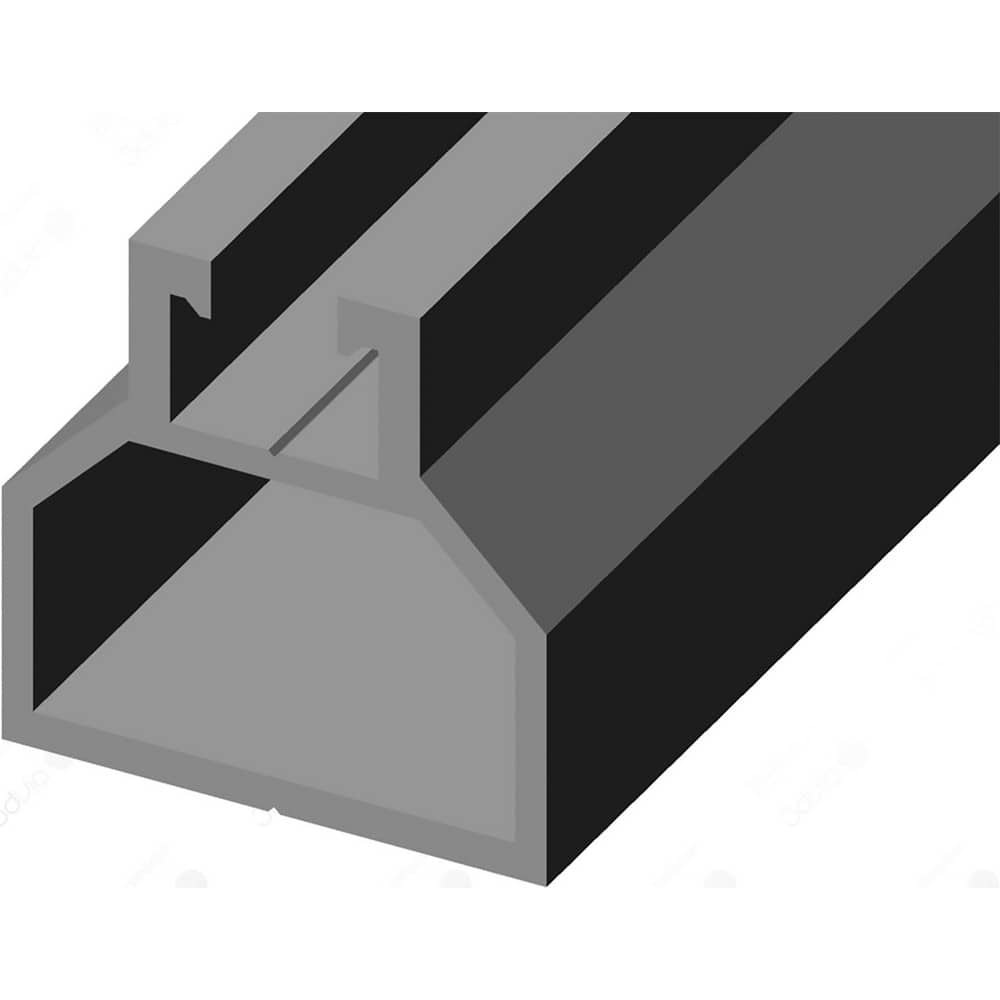 Clamp, Hanger & Support Accessories; Type: Signifix Large Channel Extrusion; C-Rail; For Use With: SIGNFIX ™ Modular Sign Support Systems; Type: Signifix Large Channel Extrusion; C-Rail; For Use With: SIGNFIX ™ Modular Sign Support Systems