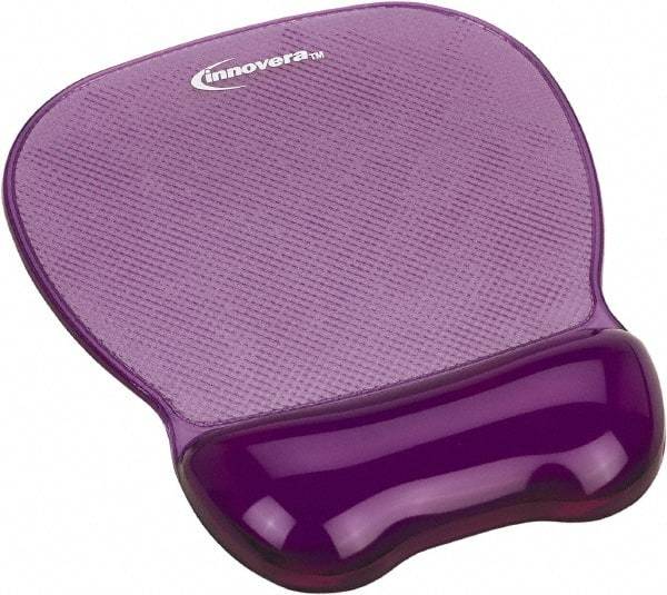 innovera - 9-5/8" x 8-1/4" x 1-1/8" Purple Mouse Pad - Use with Mouse - Caliber Tooling