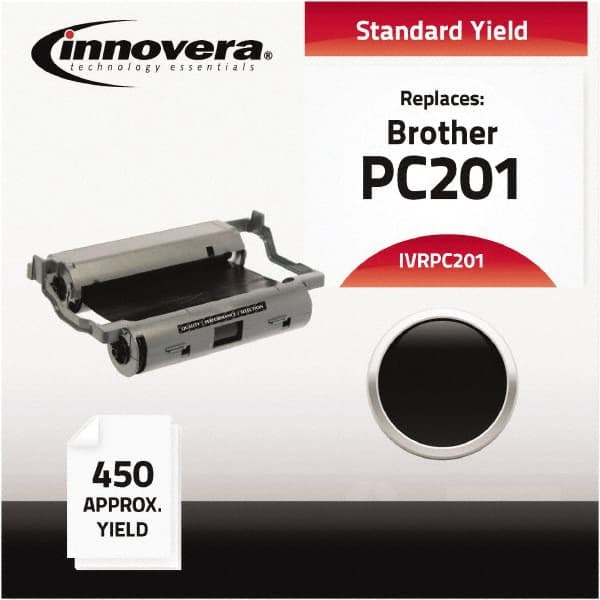 innovera - Black Thermal Print Cartridge Ribbon - Use with Brother MFC-1770, 1780, 1870MC, 1970MC, PPF-1170, 1270, 1270E, 1570MC, 1575MC - Caliber Tooling