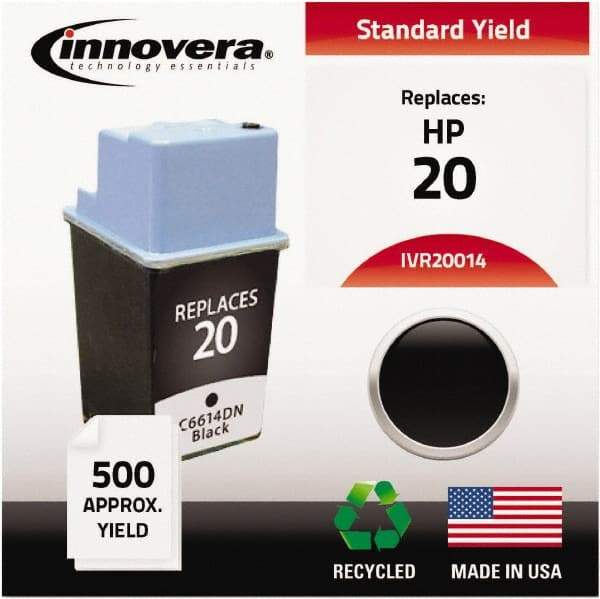 innovera - Black Inkjet Printer Cartridge - Use with HP Deskjet D2530, D2545, D2560, D5560, F4200, F4440, F4480, Photosmart C4640, C4650, C4680, C4795 - Caliber Tooling