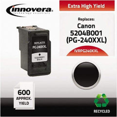 innovera - Black Inkjet Printer Cartridge - Use with Canon PIXMA Photo All-in-One Printers MG2120, MG2220, MG3120, MG3220, MG3520, MG4120, MG4220, Cannon MultiPASS 530, 545, 555, 560, 635, 3000, 3500, 50, 5000, 530, 545, 5500, 555, 560, 635 - Caliber Tooling