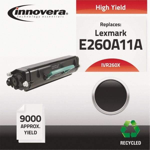 innovera - Black Toner Cartridge - Use with Lexmark E260D, E260DN, E360D, E360DN, E460DN, E460DW, E462DTN - Caliber Tooling