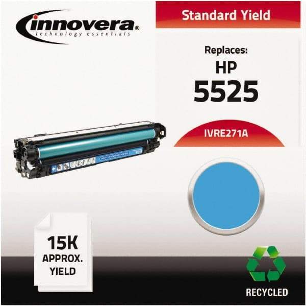 innovera - Cyan Toner Cartridge - Use with HP Color LaserJet Enterprise CP5520, CP5525n, CP5525dn, CP5525xh - Caliber Tooling