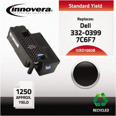 innovera - Black Toner Cartridge - Use with Dell C1660W - Caliber Tooling