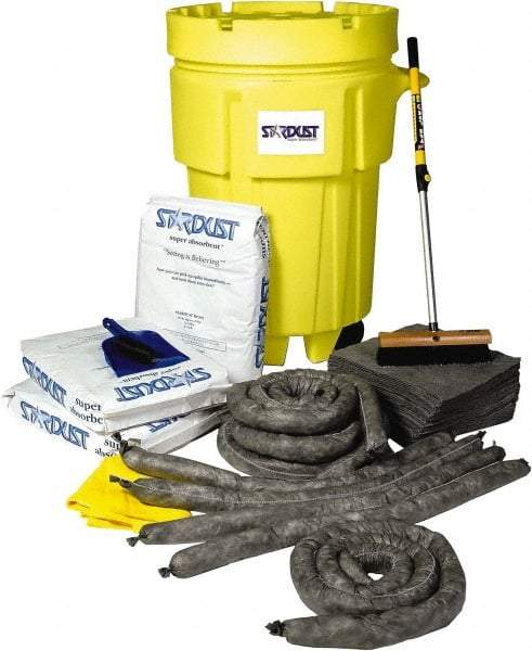 Stardust Spill Products - Spill Clean-Up System Accessory Kit Spill Kit - 95 Gal Mobile Spill Cart - Caliber Tooling