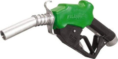 Tuthill - 30 GPM, Gasoline, Kerosene & Diesel Fuel 1" Auto Nozzle with Hook - 1" Inlet, 1" Outlet - Caliber Tooling