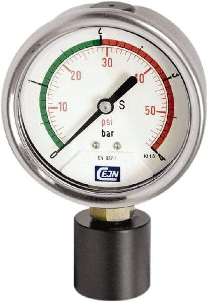 CEJN - Blow Gun OSHA Compliancy Gauge - Thread - Caliber Tooling