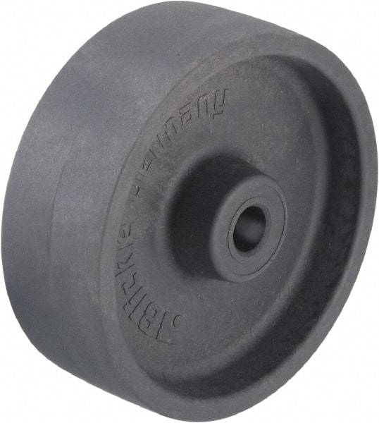 Blickle - 5 Inch Diameter x 1-37/64 Inch Wide, Heat-Resistant Nylon Caster Wheel - 660 Lb. Capacity, 1/2 Inch Axle Diameter, Plain Bore Bearing - Caliber Tooling