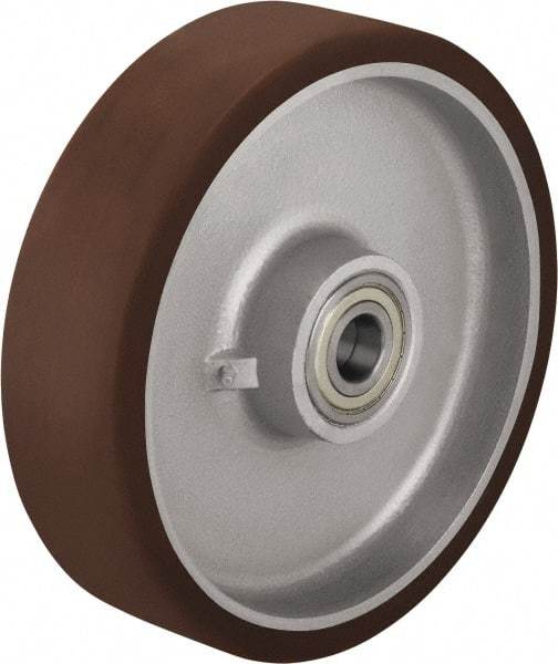 Blickle - 12 Inch Diameter x 3-9/64 Inch Wide, Polyurethane-Elastomer Blickle Besthane Caster Wheel - 5,280 Lb. Capacity, 1-3/16 Inch Axle Diameter, Ball Bearing - Caliber Tooling