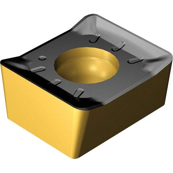 Sandvik Coromant - N331.1A14 M30 Grade 4330 Carbide Milling Insert - TiCN/Al2O3/TiN Coated, 4.95mm Thick - Caliber Tooling