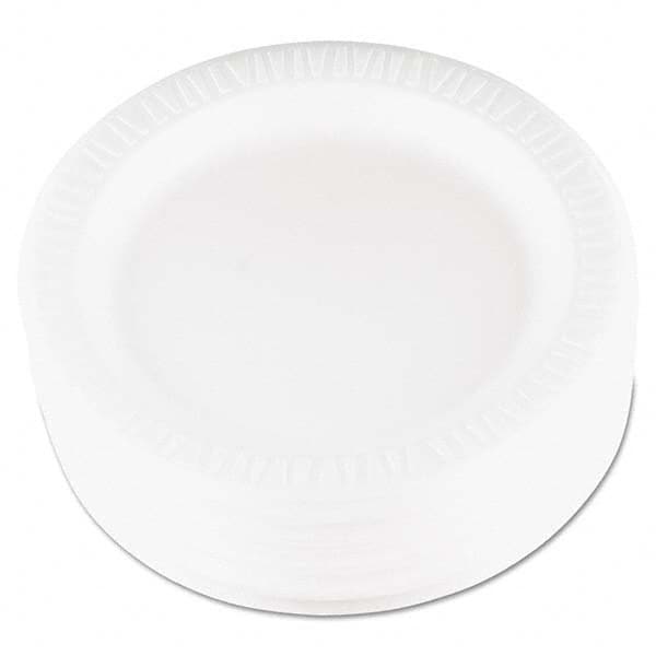 DART - Quiet Classic Laminated Foam Dinnerware, Plate, 9" Diam, WH, 125/PK, 4 Packs/CT - Caliber Tooling