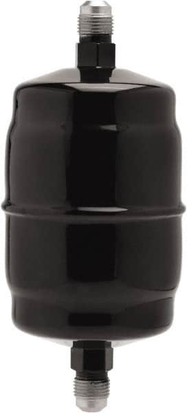 Parker - 1/4" Connection, 5.62" Long, Refrigeration Liquid Line Filter Dryer - 5.62" Cutout Length, 273/257 Drops Water Capacity - Caliber Tooling
