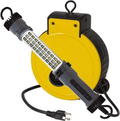 Value Collection - 120 Volt, 5 Watt, Electric, LED Portable Drop Light Work Light - 30' Cord, 1 Head, 300 Lumens, ABS - Caliber Tooling