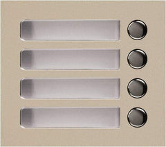 Aiphone - Public Address & Intercom Accessories Type: Four Call Button Panel For Use With: GF and GT Series - Caliber Tooling