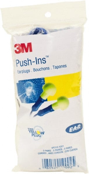 3M - Earplugs Disposable or Reusable: Disposable Style: Corded - Caliber Tooling