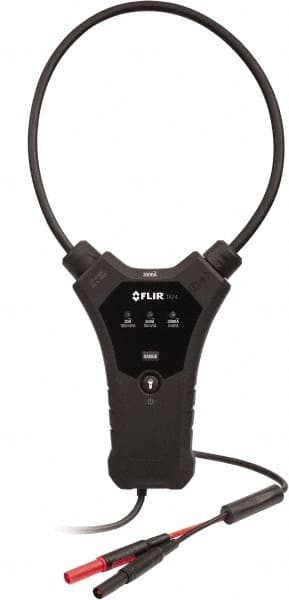 FLIR - Black Electrical Test Equipment Current Probe - Use with Most DMMs and Clamp Meters that use Banana Plugs and Output is a Voltage Signal - Caliber Tooling