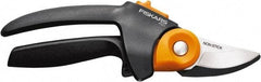 Fiskars - By-Pass Pruner - 3/4" Long Teflon Coated Steel Blade, Comfort Hand Grip Handle - Caliber Tooling