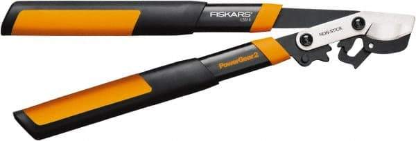 Fiskars - By-Pass Lopper - 1-1/2" Long Teflon Coated Steel Blade, Comfort Hand Grip Handle - Caliber Tooling