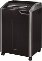 FELLOWES - 5/32 x 1-3/8" Strip, 30 Sheet Cross Cut Automatic Shredder - 20" Long x 25" Wide x 37-1/4" High, Level 4 Security, 35 Gal Wastebasket - Caliber Tooling