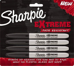 Sharpie - Black Permanent Marker - Fine Felt Tip, AP Nontoxic Ink - Caliber Tooling