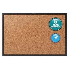 Quartet - Cork Bulletin Boards Style: Open Cork Bulletin Board Color: Natural - Caliber Tooling