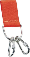 Proto - 7" Tethered Tool Holder - Carabiner Connection, 7" Extended Length, Orange - Caliber Tooling