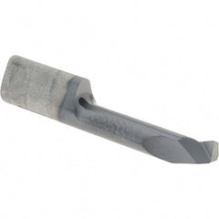 HORN - 0.197" Min Bore Diam, 0.787" Max Bore Depth, 4mm Shank Diam, Profile Boring Bar - 0.008" Corner Radius, Right Hand Cut, Solid Carbide, AlTiN Finish - Exact Industrial Supply