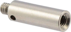 Renishaw - M4 Female and Male Connection, 0.2756 Inch Stem Diameter, Stainless Steel, CMM Stylus Extension - 0.7874 Inch Overall Length, For Use with M4 Threaded Stylus Range - Caliber Tooling