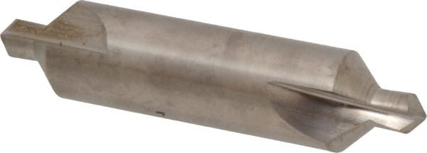 Hertel - #8 Plain Cut 90° Incl Angle Solid Carbide Combo Drill & Countersink - Caliber Tooling