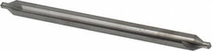 Hertel - #5 Plain Cut 60° Incl Angle Solid Carbide Combo Drill & Countersink - Caliber Tooling