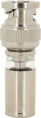 Ideal - Straight, BNC Compression Coaxial Connector - Compatible with RG59, Brass Body - Caliber Tooling