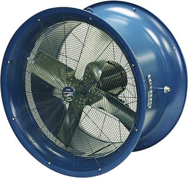 Patterson Fan - 34" Blade, 3 hp, 17,000 CFM, Industrial Circulation Fan - Suspension, 230/460 Volts, 1 Speed - Caliber Tooling