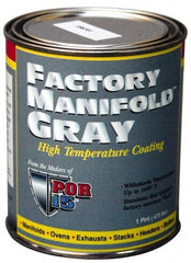 POR-15 - 1 Gal Gray Automotive Heat Resistant Paint - 1,200°F Max Temp, Comes in Can with Handle - Caliber Tooling