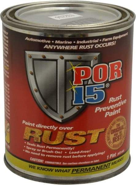 POR-15 - 1 Pint, Gray, Rust Preventative Paint - Comes in Can - Caliber Tooling