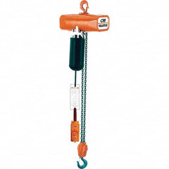 CM - 1 Ton Capacity 8 FPM Lift Speed 115V Electric Chain Hoist - Caliber Tooling