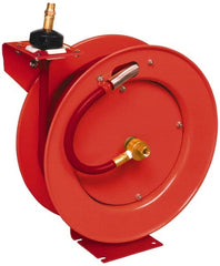 Lincoln - 50' Spring Retractable Hose Reel - Caliber Tooling
