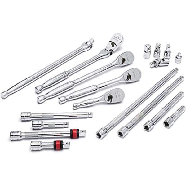 GearWrench - Socket Extension Sets Tool Type: Ratchet & Drive Tool Set Drive Size (Inch): 0.375 - Caliber Tooling