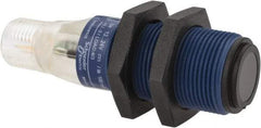 Telemecanique Sensors - 4 Pin M12 Connector, 15m Nominal Distance, Shock and Vibration Resistant, Through Beam Photoelectric Sensor - 12 to 24 VDC, 500 Hz, PBT, 2.36 Inch Long x 0.71 Inch Wide - Caliber Tooling