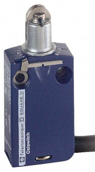 Telemecanique Sensors - SPDT, NC/NO, 240 VAC, 250 VDC, Removable Cable Terminal, Roller Plunger Actuator, General Purpose Limit Switch - 1, 2, 6, 12, 13, 4X, 6P NEMA Rating, IP66, IP67, IP68 IPR Rating - Caliber Tooling