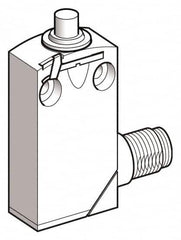 Telemecanique Sensors - SPCO, 2NC/2NO, 240 VAC, 250 VDC, Screw Terminal, End Plunger Actuator, General Purpose Limit Switch - 1, 2, 6, 12, 13, 4X, 6P NEMA Rating, IP66, IP67, IP68 IPR Rating - Caliber Tooling