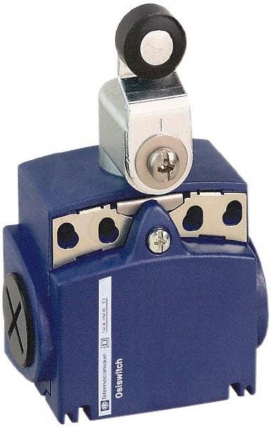 Telemecanique Sensors - DP, NC/NO, 240 VAC, Screw Terminal, Roller Lever Actuator, General Purpose Limit Switch - IP66, IP67 IPR Rating - Caliber Tooling