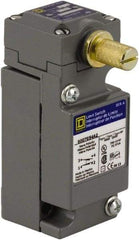 Square D - SPDT, NC/NO, 250 VDC at 0.11 Amp, 600 VAC at 1.20 Amp, Screw Terminal, Rotary Head Actuator, General Purpose Limit Switch - 1, 2, 4, 6, 12, 13, 6P NEMA Rating, IP66 IPR Rating - Caliber Tooling