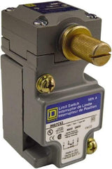 Square D - SPDT, NC/NO, Multiple VAC Levels, Screw Terminal, Rotary Head Actuator, General Purpose Limit Switch - 1, 2, 4, 6, 12, 13, 6P NEMA Rating, IP66 IPR Rating - Caliber Tooling