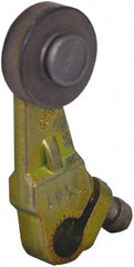 Square D - 1-1/2 Inch Long, 1/4 Inch Diameter, Cast Zinc Body, Limit Switch Operator - 1/4 Inch Face Width, Iron Roller, For Use with Limit Switches - Caliber Tooling