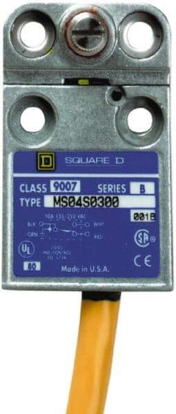 Square D - SPDT, NC/NO, Multiple VAC Levels, Prewired Terminal, Rotary Spring Return Actuator, General Purpose Limit Switch - 1, 2, 4, 6, 6P NEMA Rating, IP67 IPR Rating - Caliber Tooling