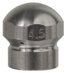 Value Collection - 4,200 psi Fixed, Sewer Pressure Washer Nozzle - 5.5mm Orifice Diam, 1/4" Thread - Caliber Tooling